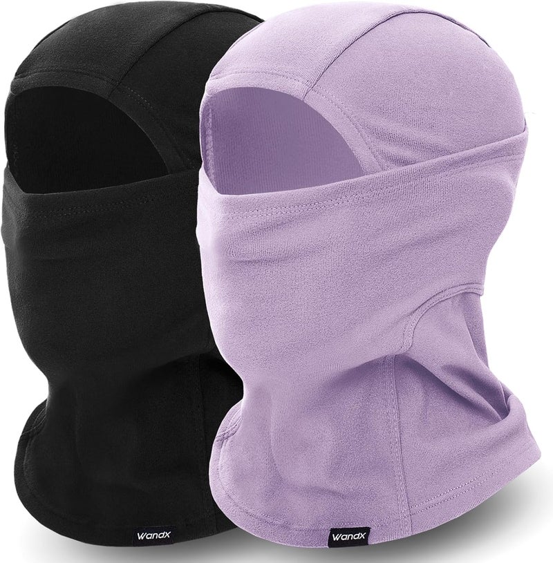 Wandx Winter Balaclava Ski Mask for Kids Windproof Ski Face Neck Warmer for Cold Weather Winter Outdoor Sports - Image 1
